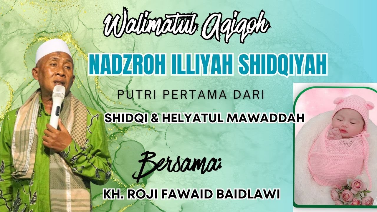 Live Streaming Walimatul Aqiqoh 