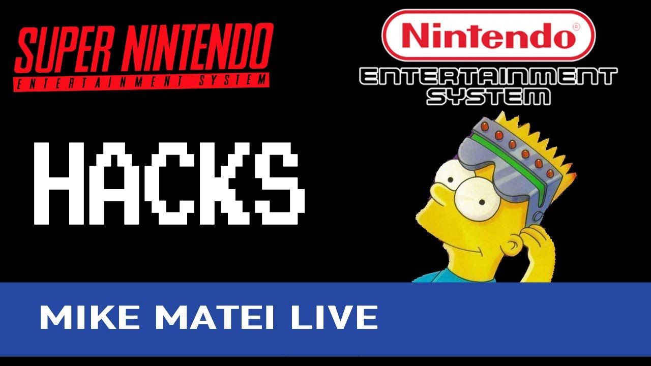 Trying SNES and NES hacks - Mike Matei Live