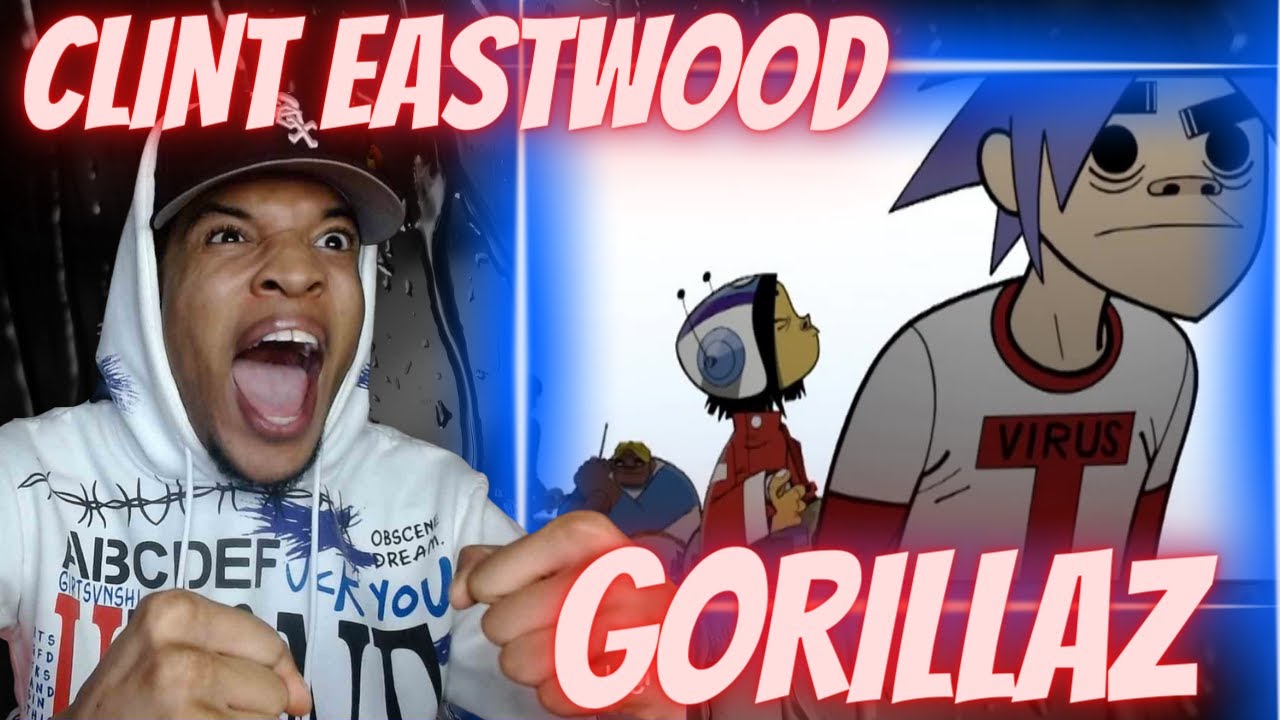 ЗАСТУПИЛ МЕНЯ В НЕОЖИДАННОСТЬ!! ВПЕРВЫЕ СЛЫШУ GORILLAZ - КЛИНТ ИСТВУД | РЕАКЦИЯ