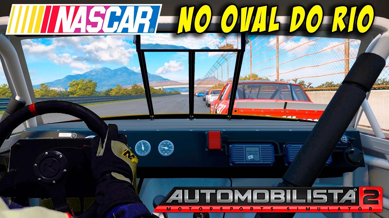 Stock Car USA do Automobilista 2: como seria a NASCAR correndo no oval de Jacarepaguá ?