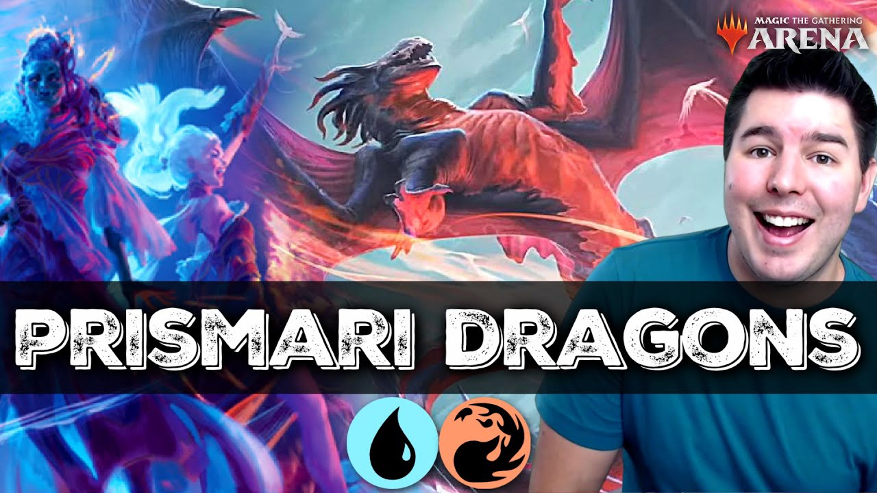 STRIXHAVEN is HERE and it LOOKS AMAZING!! Prismari Dragons in Standard - MTG Arena