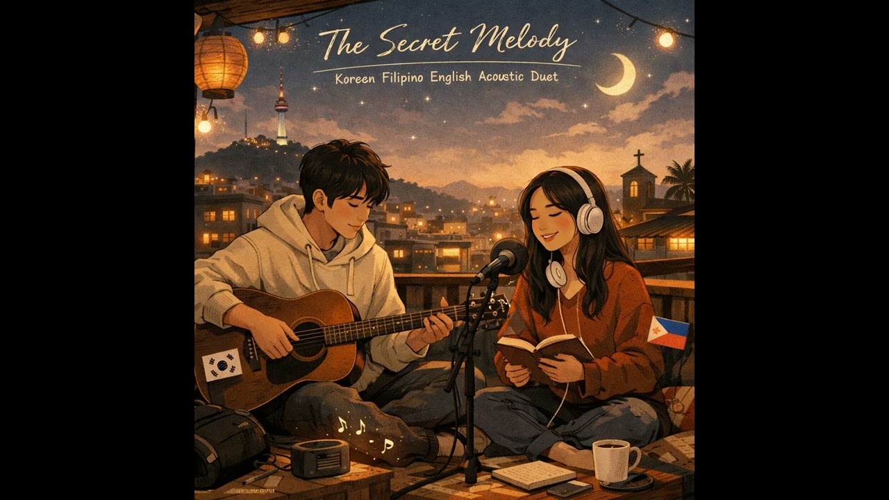 The Secret Melody | Lo-fi Acoustic Duet (Korean • Filipino • English) 💖✨