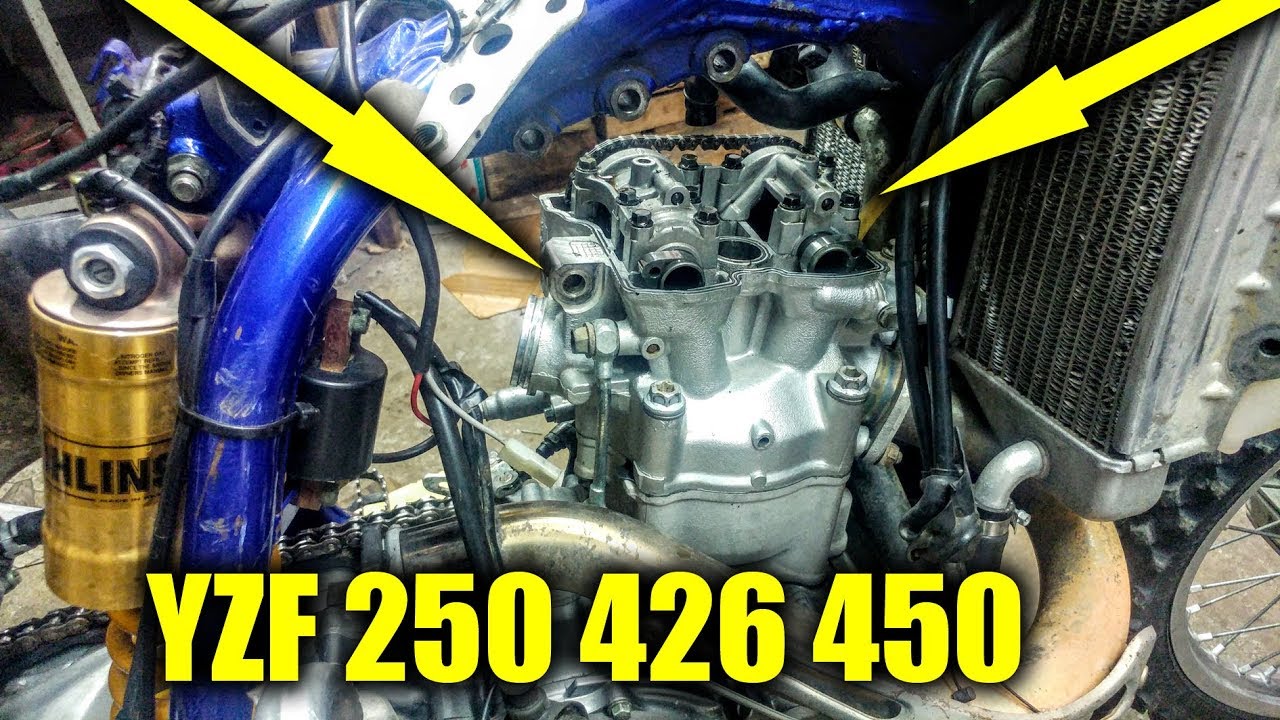 🔧Jak sprawdzić luzy zaworowe w YAMAHA YZF 450,426,250 (kawasaki kxf, suzuki, ktm, crf, husqvarna)