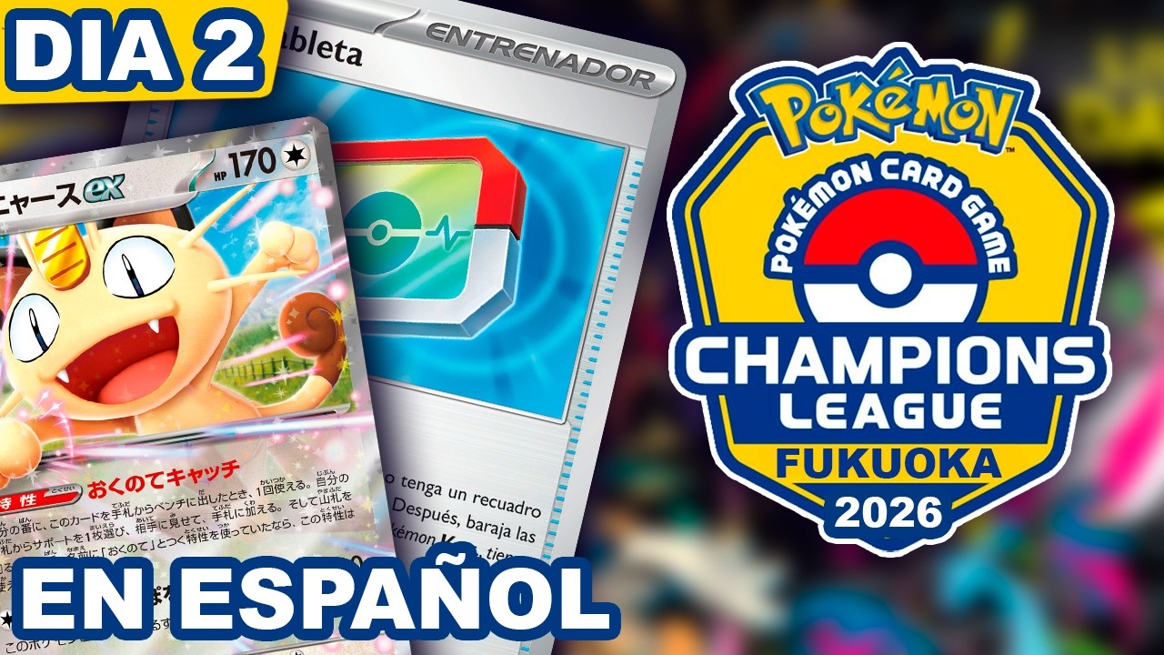 DIA 2 TORNEO JAPONES de CARTAS POKEMON TCG (POST ROTACION )Champions League Fukuoka
