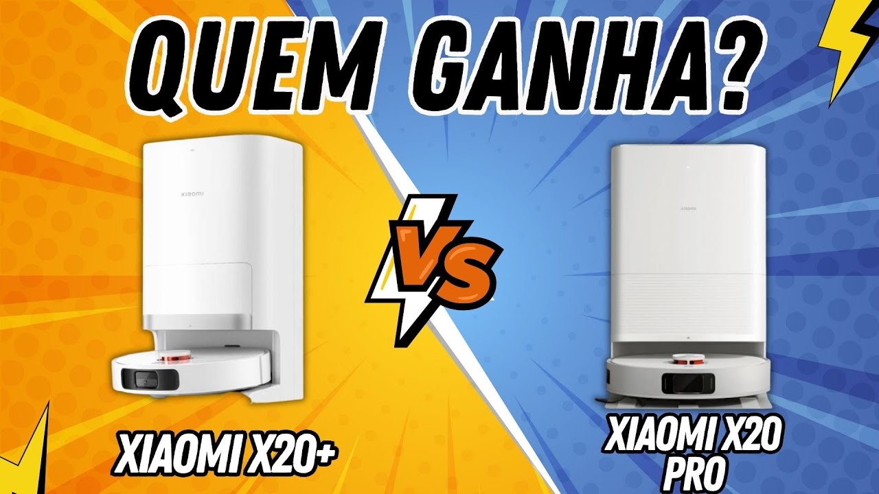 [LANÇAMENTO XIAOMI] Robô Aspirador Xiaomi X20+ Vs X20 PRO - Vale a Pena o UPGRADE?