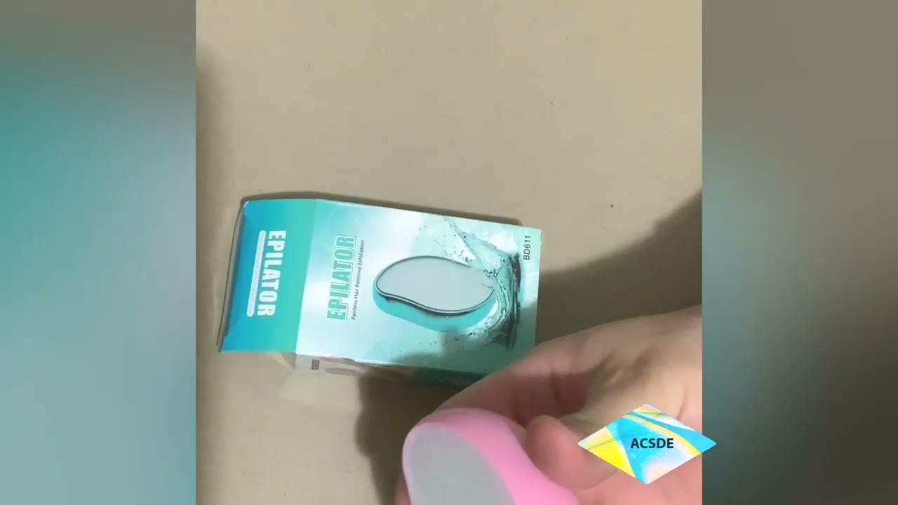 Hair Removal Epilators Crystal Glass Easy Cleaning Reusable
