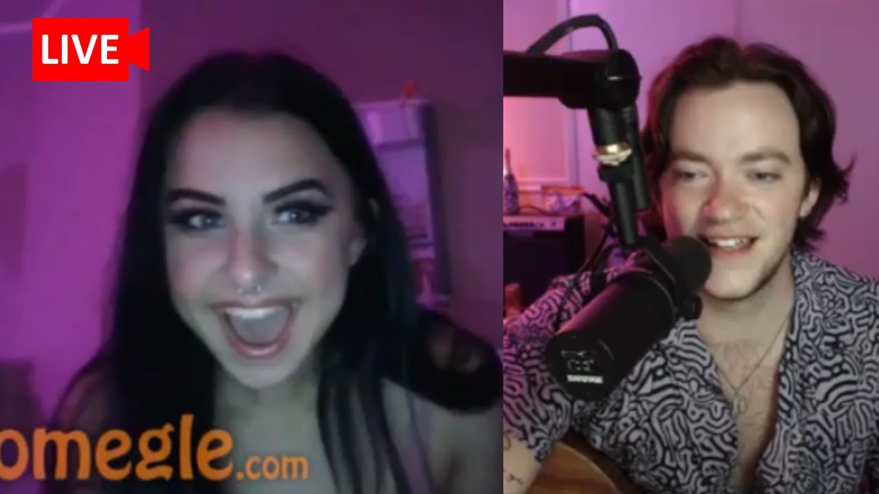 Singing to People on Omegle (ON LIVESTREAM)