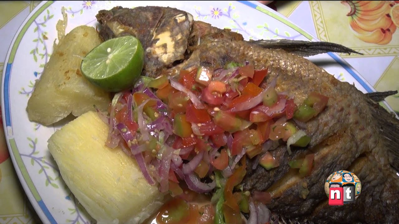 pescados con colada morada
