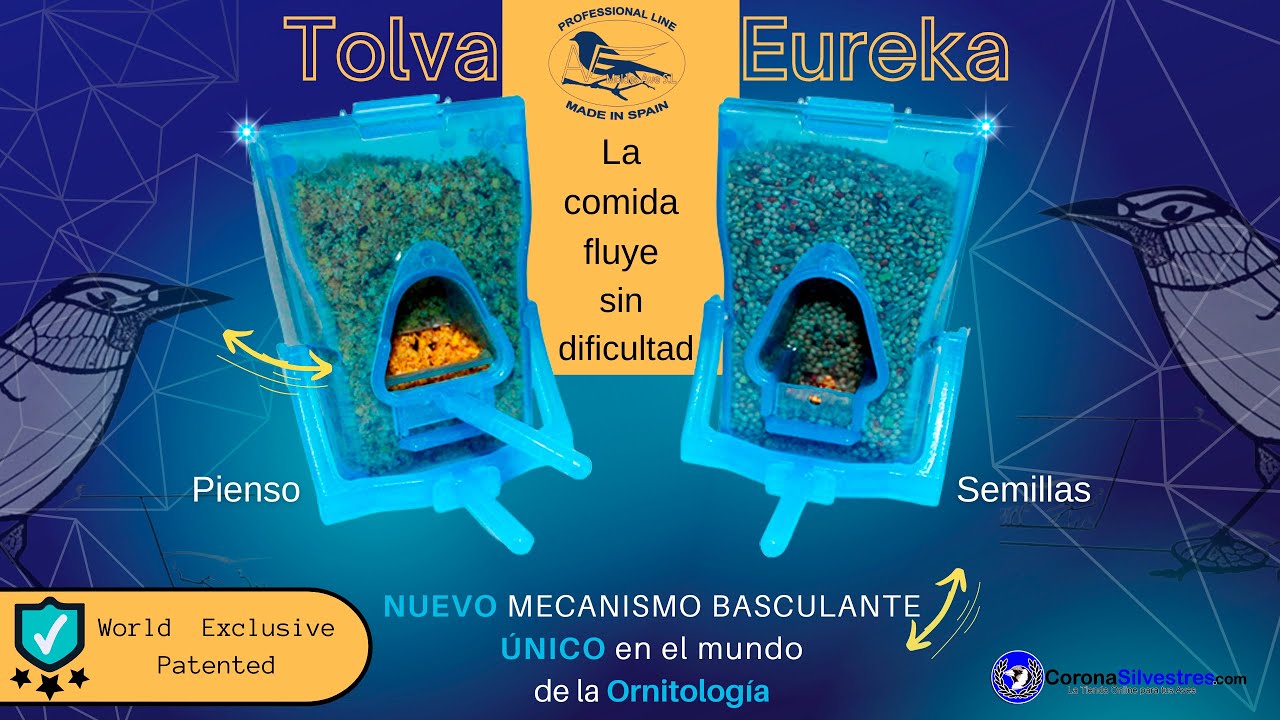 Tolva Eureka MoldesAve 🔹🐦