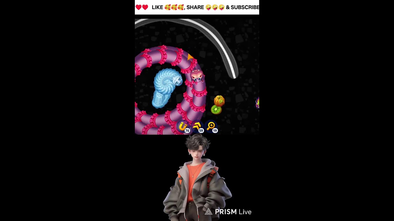 Worms Zone Live | Fast Strategy+Insane Moments #wormzone #shortsfeed #wormate #2026 #trend #Live
