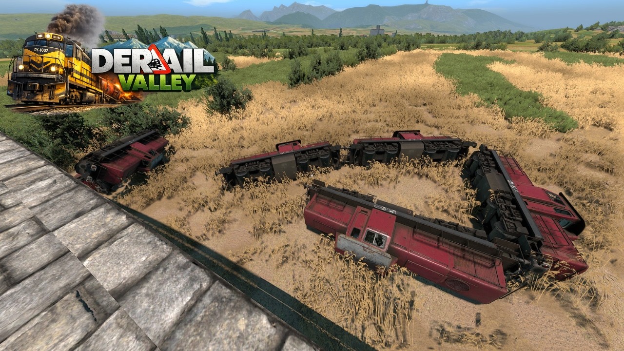 WE HAD BRAKES. PAST TENSE. Derail Valley Career Mode St. Patricks Edition PositiveVibesOnly