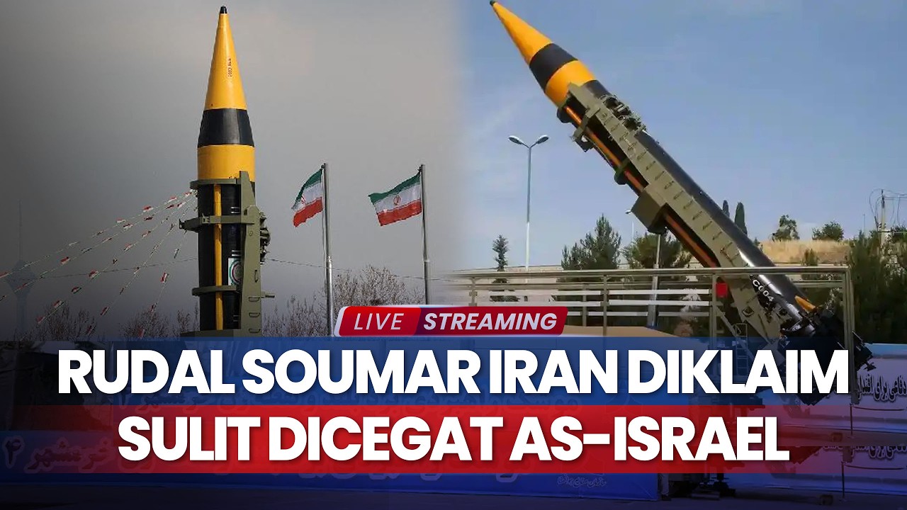 Rudal Soumar Iran Melesat Tanpa Terdeteksi 2.500 Km Diklaim Sulit Dicegat AS-Israel