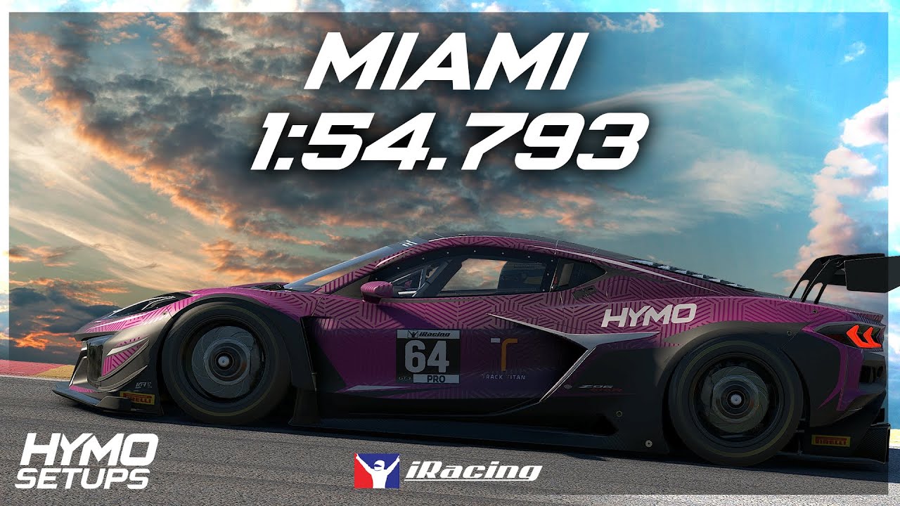 iRacing Hotlap | Chevrolet Corvette Z06 GT3.R @ Miami | GT Sprint | 2026 S1 Week 1