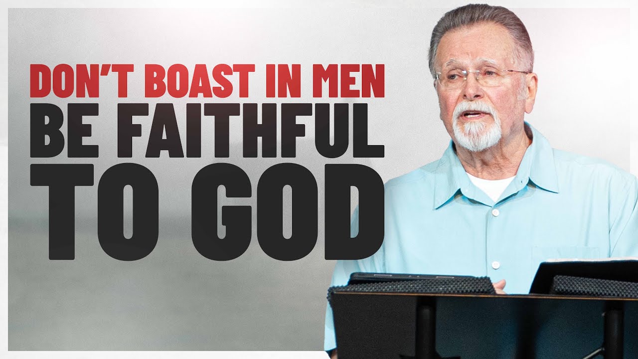 Let no One Glory in Man | 1 Corinthians 3:18-4:5
