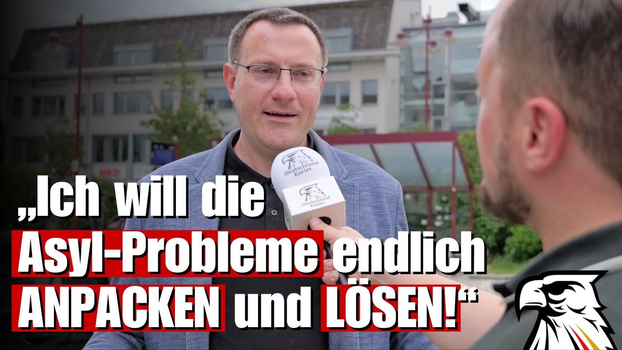 Stefan Hartung (&bdquo;Freie Sachsen&ldquo;): &bdquo;Ich will die Asyl-Probleme endlich ANPACKEN und L&Ouml;SEN!&ldquo;