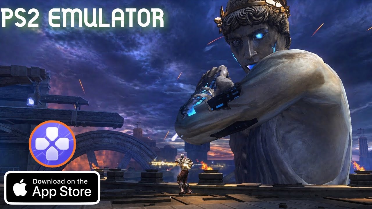 Alune &mdash; новый эмулятор PS2 для iOS &mdash; геймплей God Of War 2
