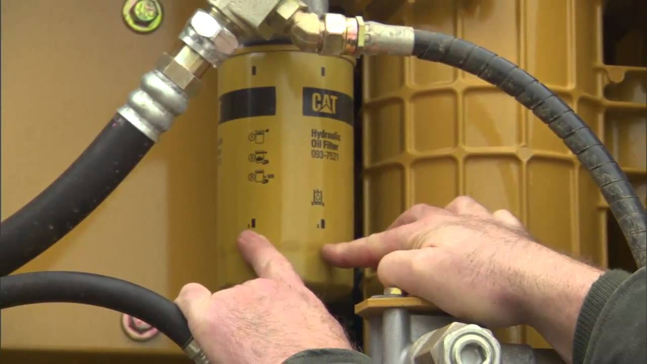 Apriete adecuado del filtro enroscable Cat®