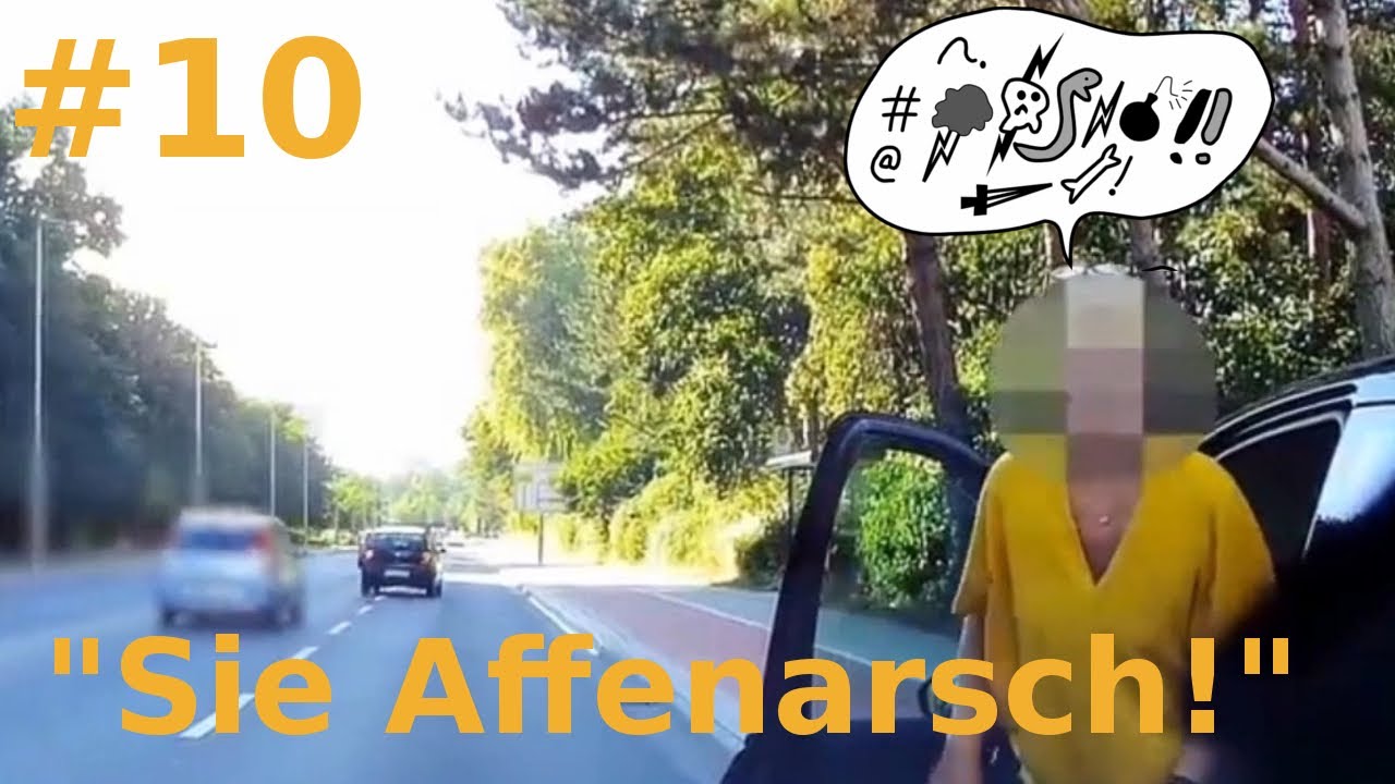 Unfall, Road Rage, gefährliche Spurwechsel & Vorfahrtnehmen | GERMAN #DASHCAM #00000010