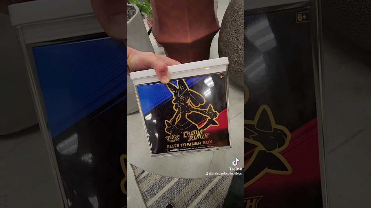 Pokemon Elite Trainer Box Protector at Target! #pokemon #poketube #pokemoncards #tcg #etbprotector