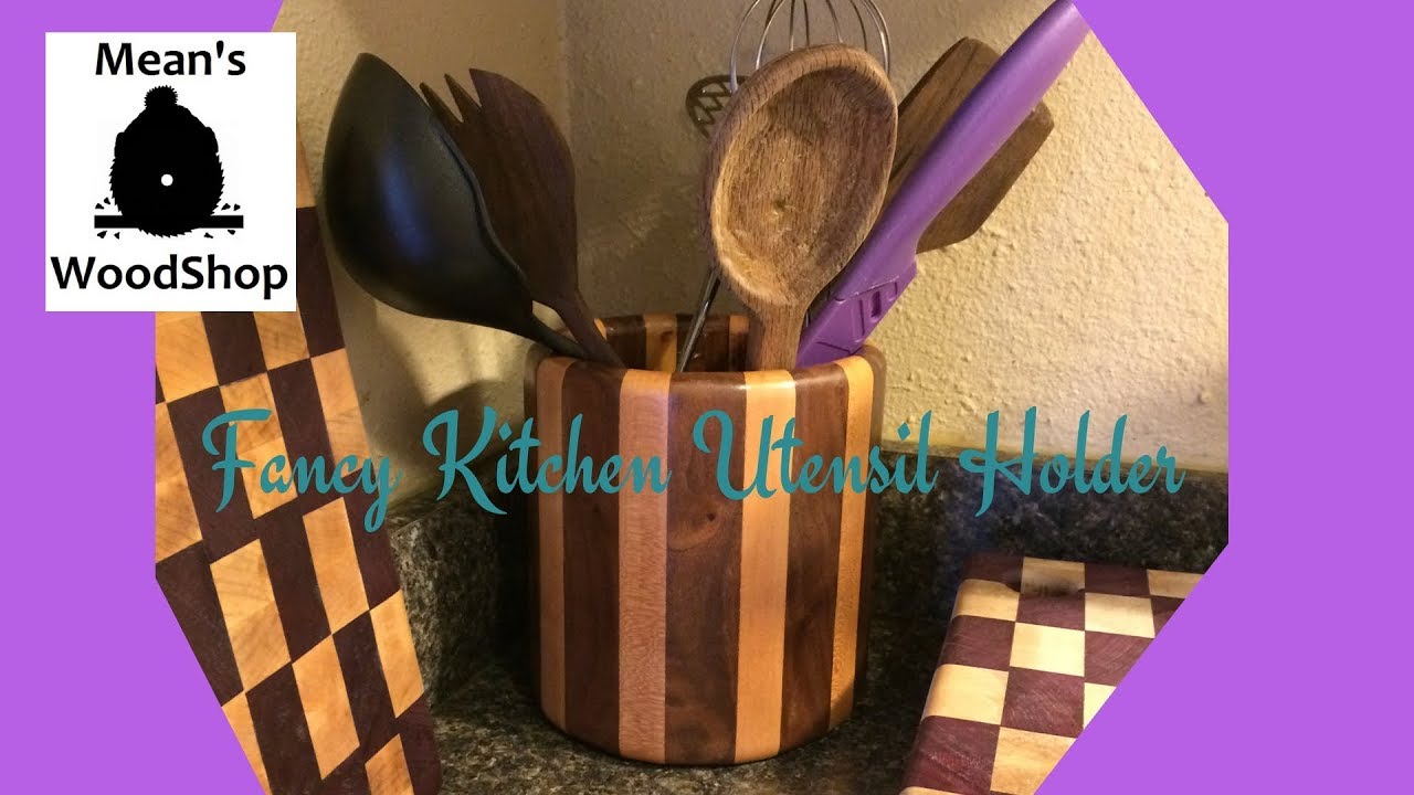 Make A Kitchen Utensil Holder