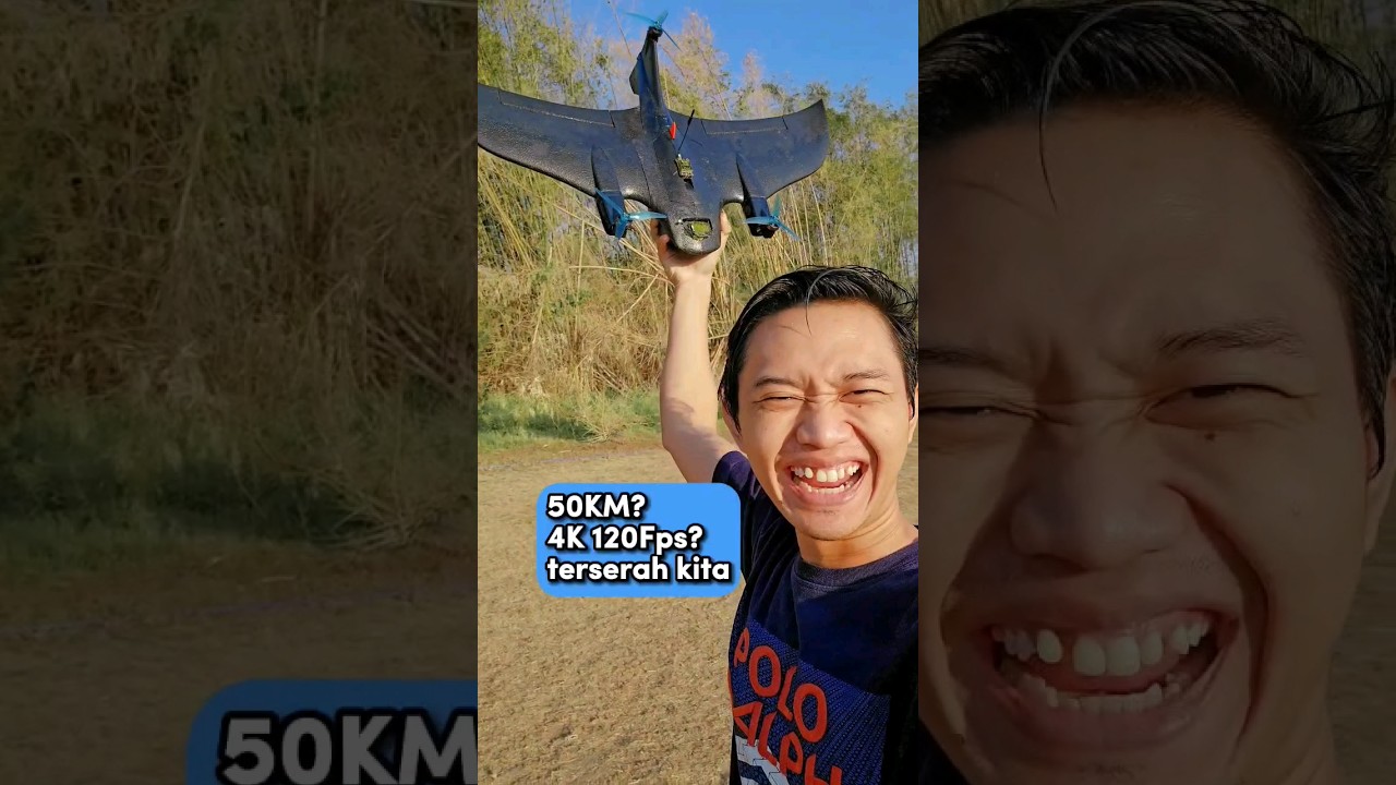 FIMI MANTA VTOL Drone Pesawat terbang lama jarak jauh, jarak dan kamera kita sendiri yang tentui
