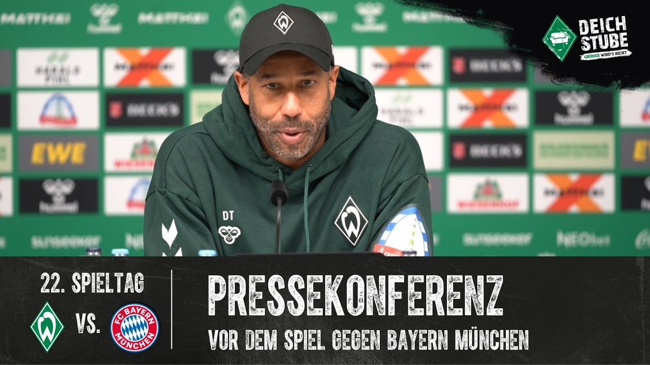 Vor Werder Bremen gegen FC Bayern: Die Highlights der Pressekonferenz mit Trainer Daniel Thioune