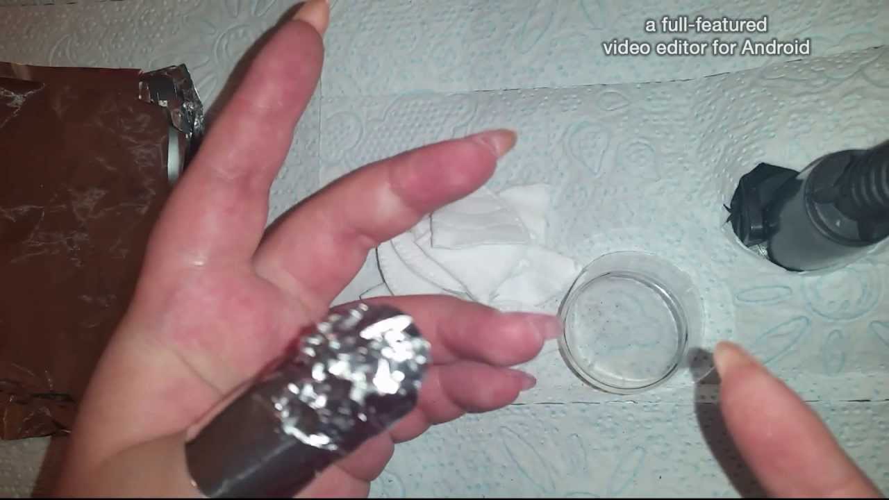Сваляне на  UV гел лак в домашни условия