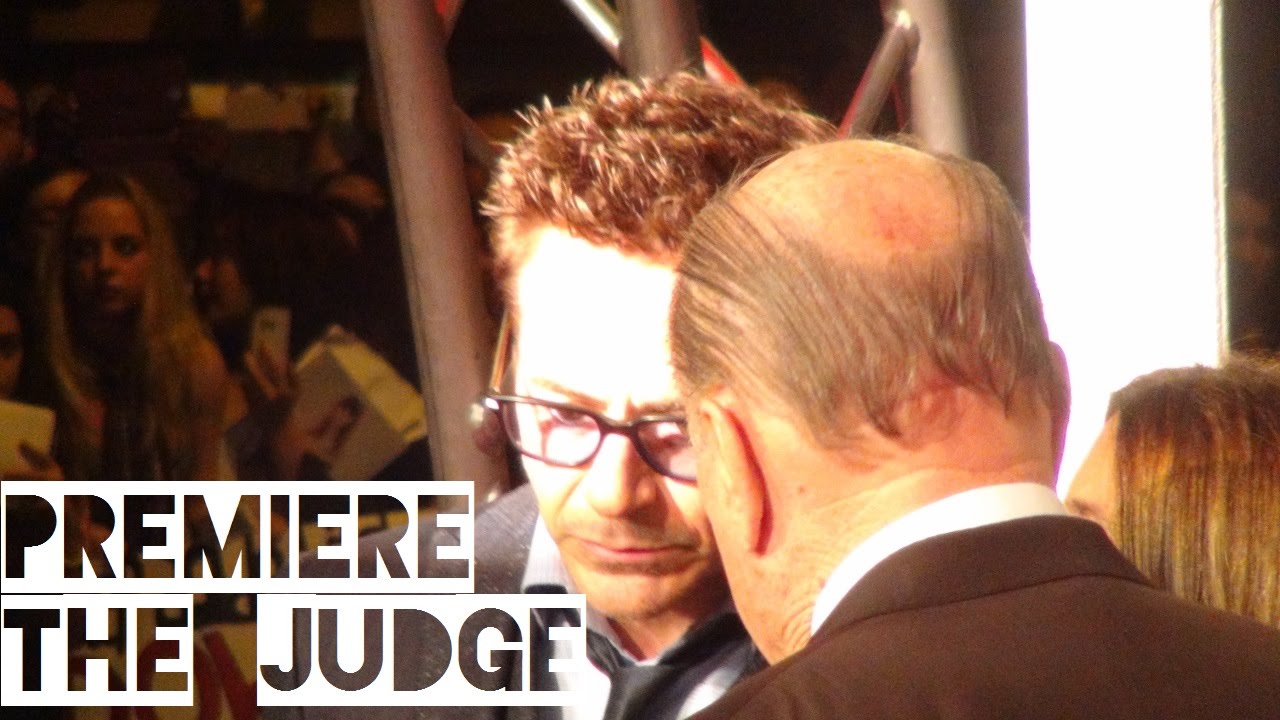 Premiere Rome - The Judge (Red Carpet #RobertDowneyJR e #RobertDuvall) #TheJudge