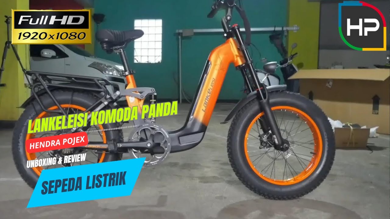 Unboxing & Review Sepeda Listrik Komoda Panda 2024