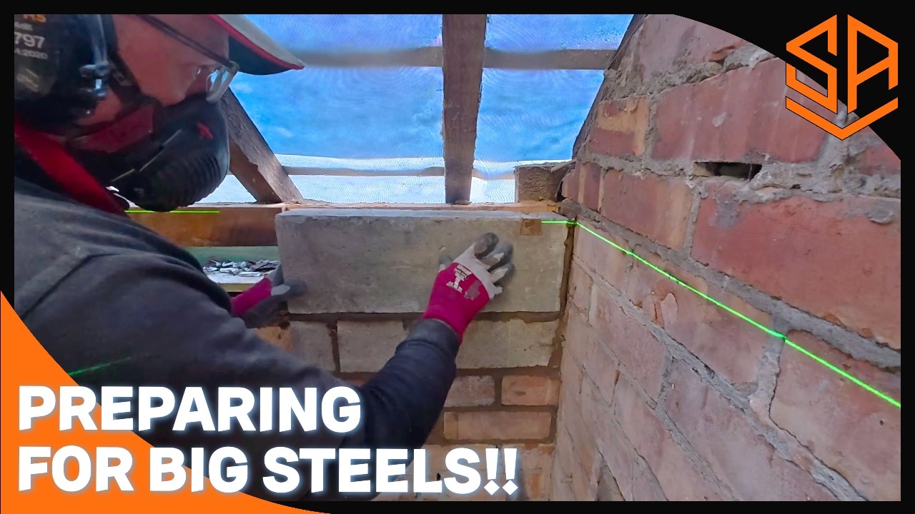 INSTALLING PAD STONES READY FOR BIG STEELS