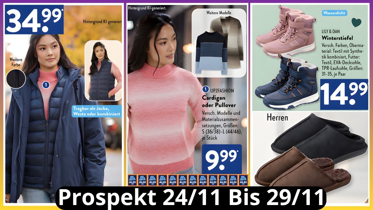 ALDI S&Uuml;D Prospekt der Woche | Angebote ab 24/11/2025 BIS 29/11/2025  Rabatt Deals DE #katalog #aldi