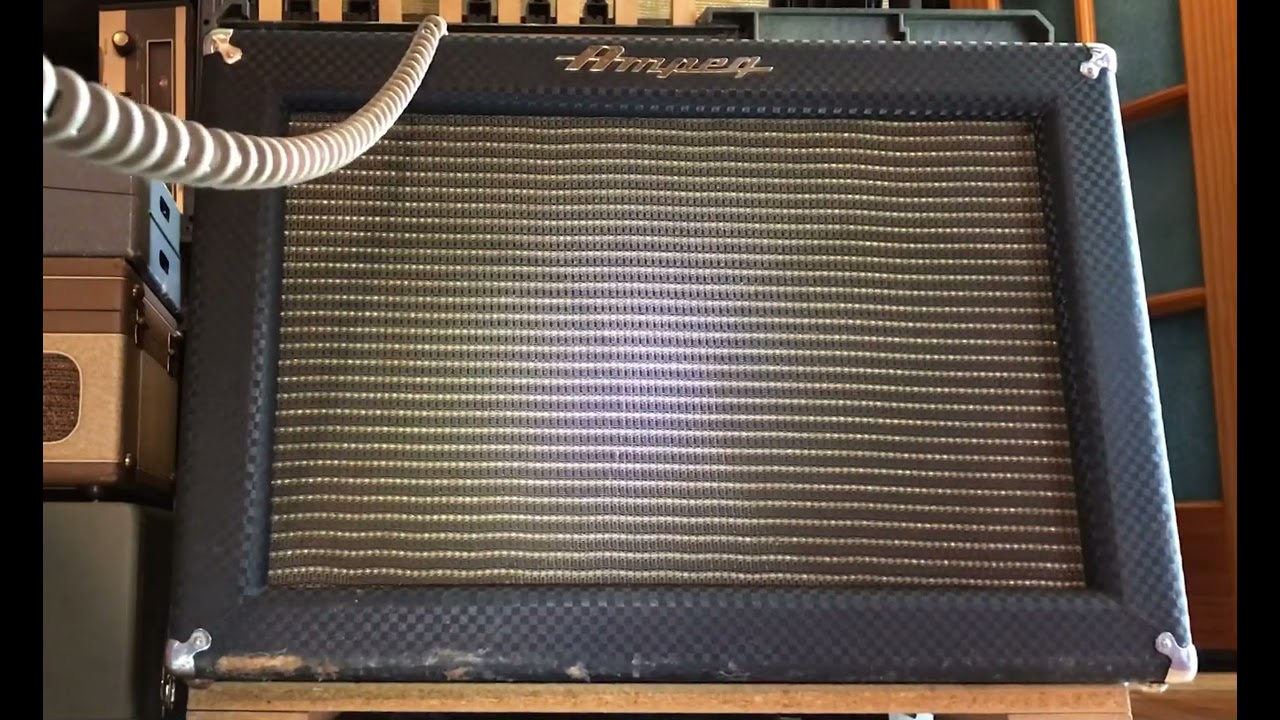 Ampeg Super Echo Twin Reverb ET-2B Vintage 1963 Tube Guitar Amp Stereo w Vibrato & Feedback Reverb