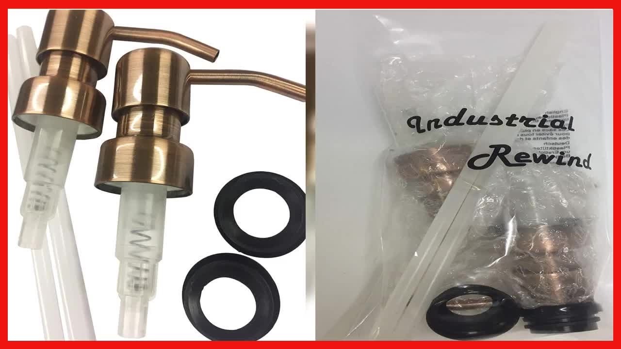 Upgrade Your Bottles with Durable 2cc Metal Soap Pumps – Fits Jack Daniels & 2L Coke Bottles