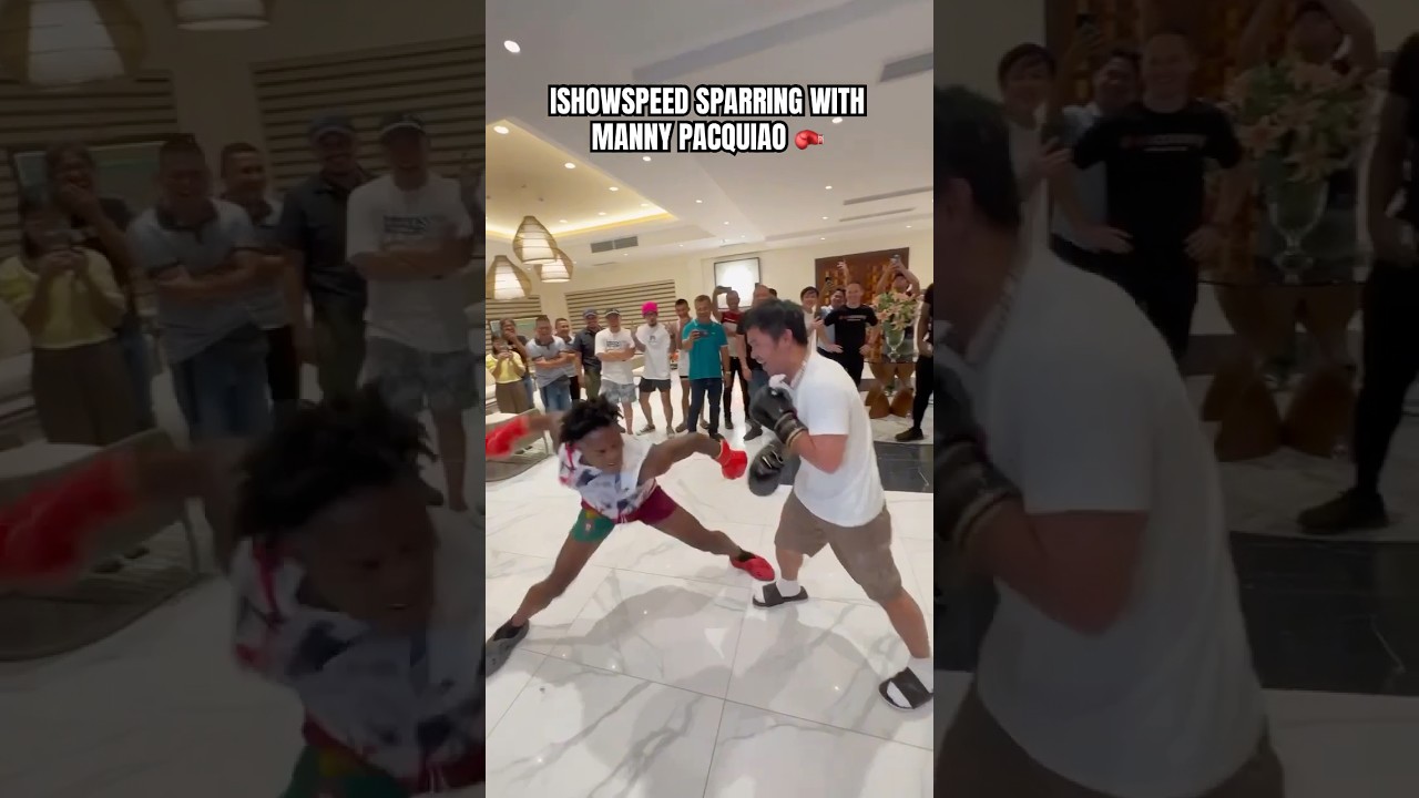 Speed got knocked down by Manny Pacquiao 🤣