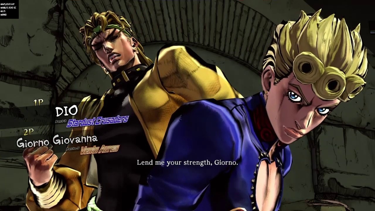 Jojo's Bizarre Adventure : Eyes Of Heaven - All DIO Unique Intro Dialogue