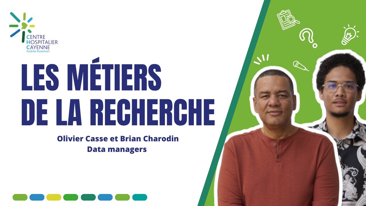 Les métiers de la recherche : Olivier Casse et Brian Charodin, data managers