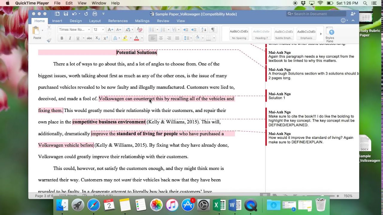 Sample Case Study Paper