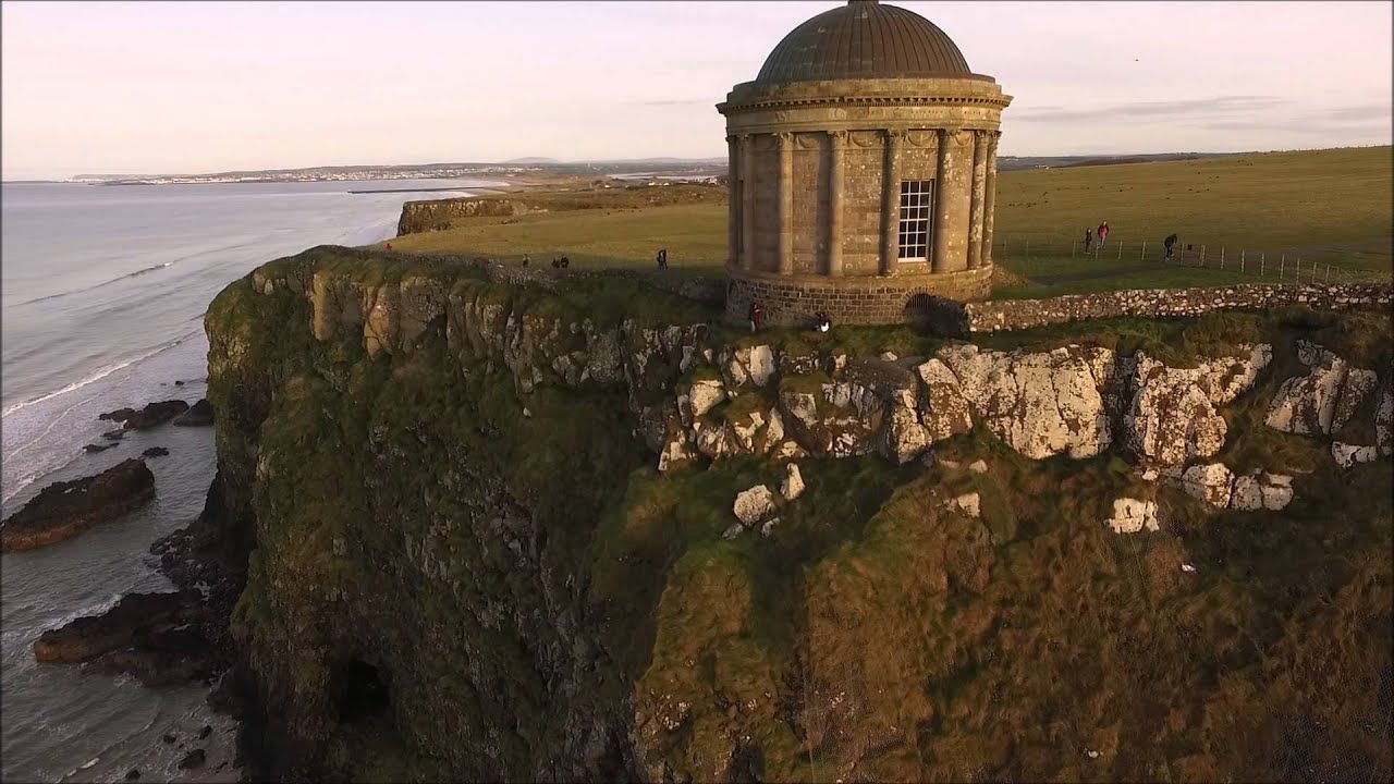 Binevenagh Mountain, Mussenden Temple & Killymoon Castle - Phantom 3 Advanced