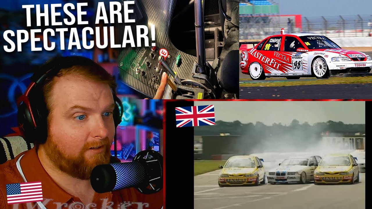 Реакция болельщика NASCAR на британский чемпионат по кузовным гонкам 90-х годов