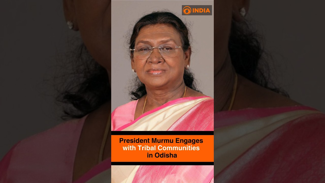 President Murmu Engages with Tribal Communities in Odisha