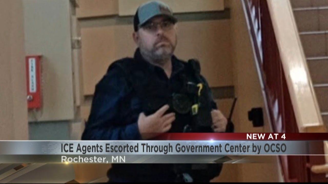 OCSO: ICE agents escorted through Rochester government building