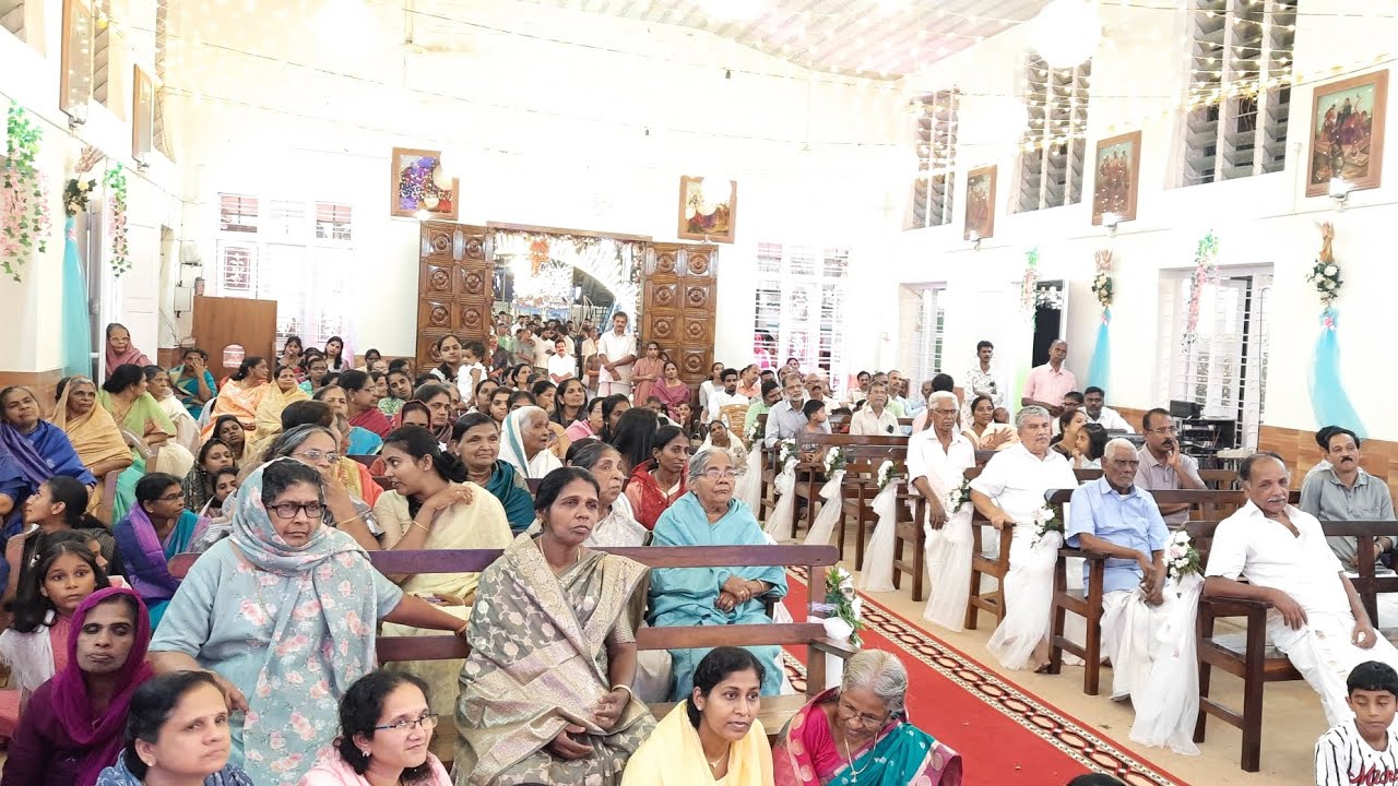 തിരുനാൾ ദിനം - ആഘോഷമായ പാട്ടുകുർബാന - റവ. ഫാ. സെബാസ്റ്റ്യൻ ചണ്ണാപ്പള്ളി 
