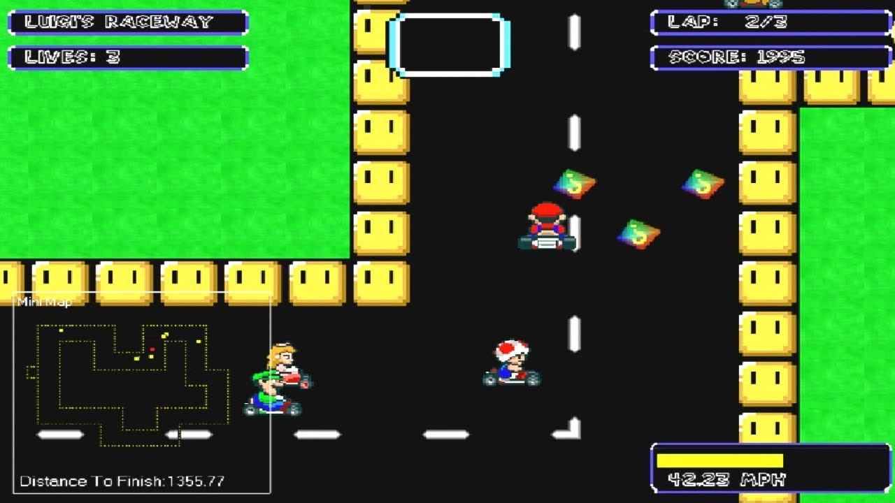 Super Mario Kart v2.1 (Windows game 2006)