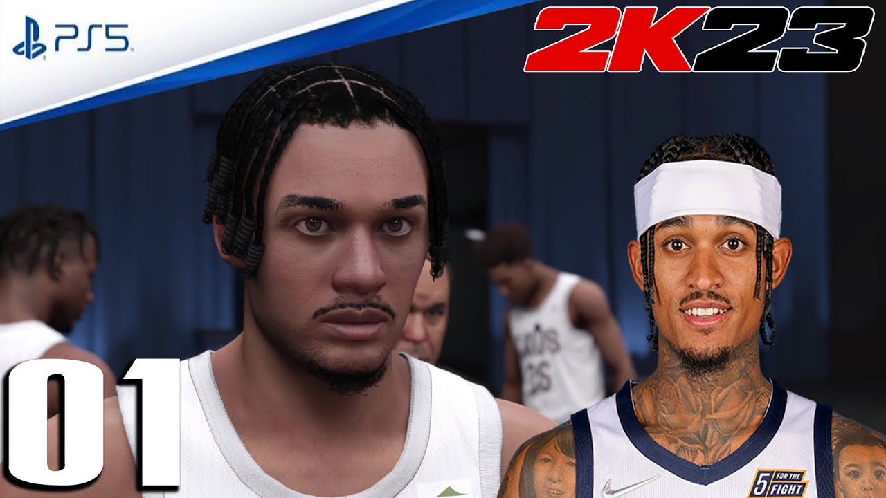 NBA 2K23 My Career #1 | @jordanclarksons Creation, NBA Draft and Summer League Championship