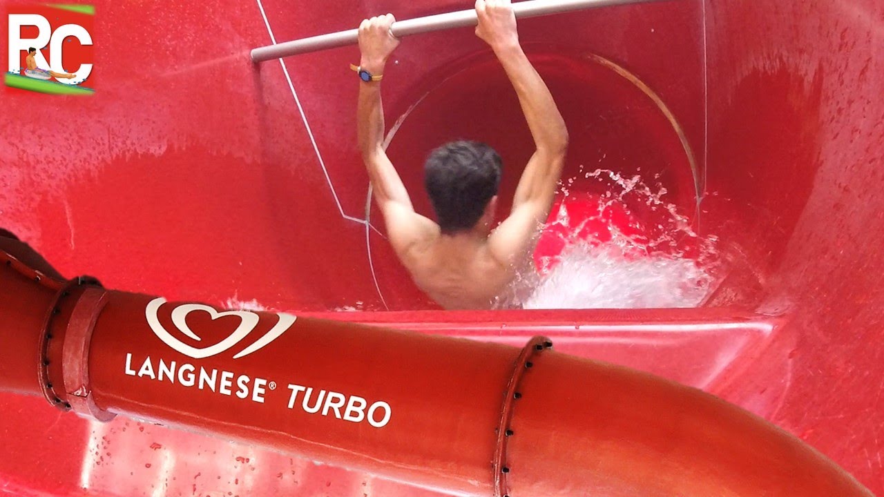 TURM ErlebnisCity Oranienburg - Langnese Turborutsche (soft speed water slide)  Onride