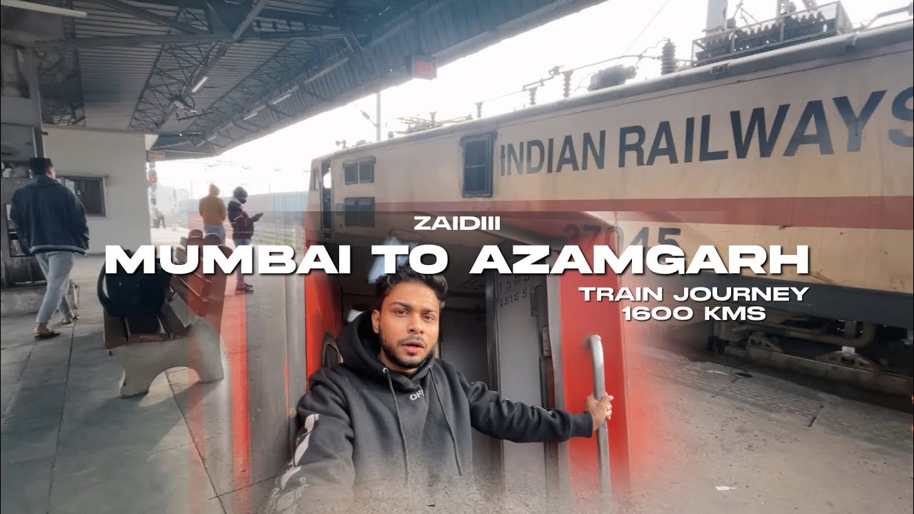 SAFAR | MUMBAI TO AZAMGARH | TRAIN JOURNEY | VLOG |