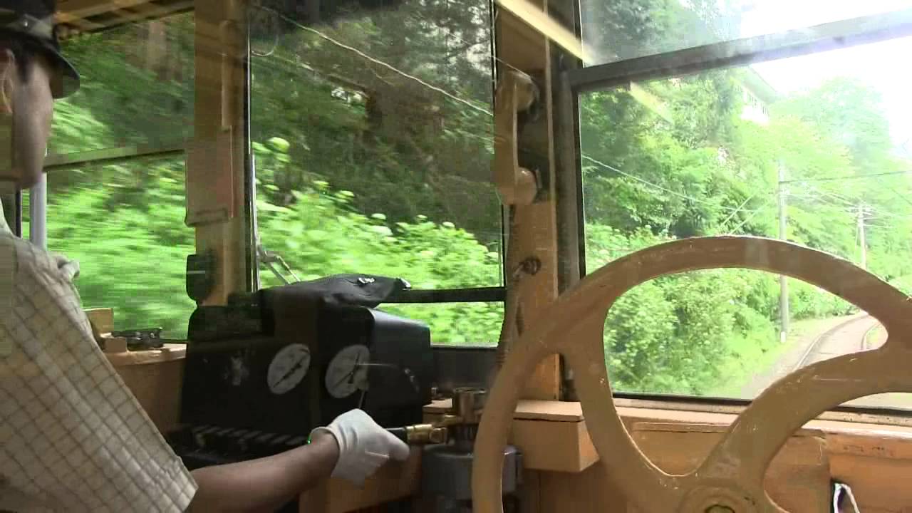 箱根登山鉄道　最後の吊り掛けサンナナ動画　あじさいの上大平台信)－強羅