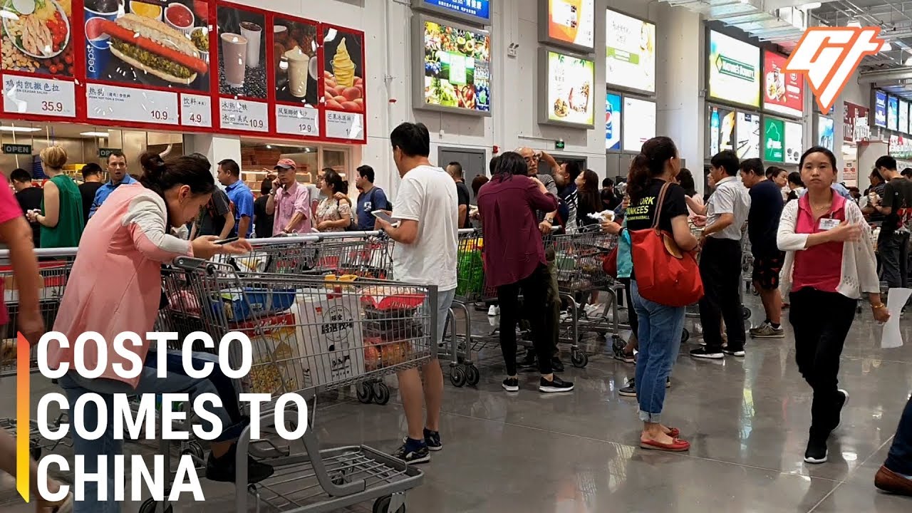 Присоединяйтесь к мафии в первом магазине Costco в Китае