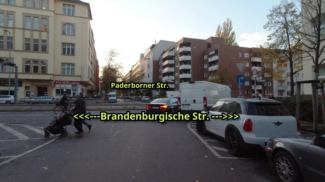 Berlin-Wilmersdorf nach Charlottenburg