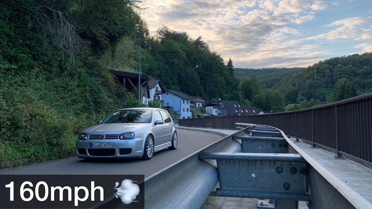 Mk4 R32 top speed on autobahn!